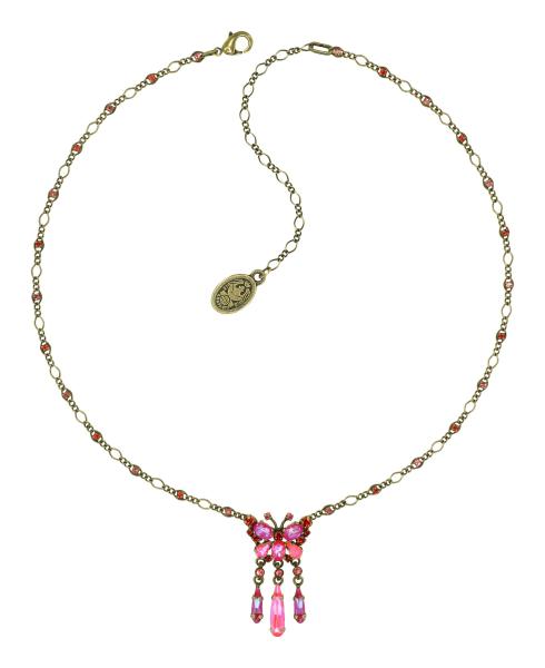 red - Butterfly Dance - Konplott necklace